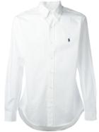 Polo Ralph Lauren Logo Embroidered Shirt, Men's, Size: Xxl, White, Cotton