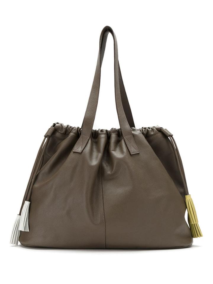 Sarah Chofakian Bella Tote Bag - Brown