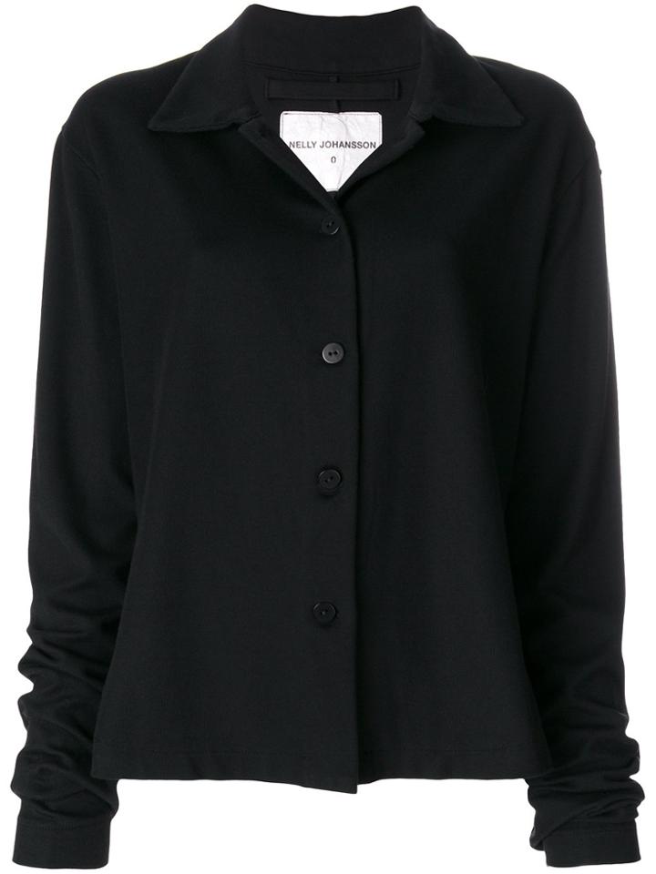 Nelly Johansson Classic Button Up Jacket - Black