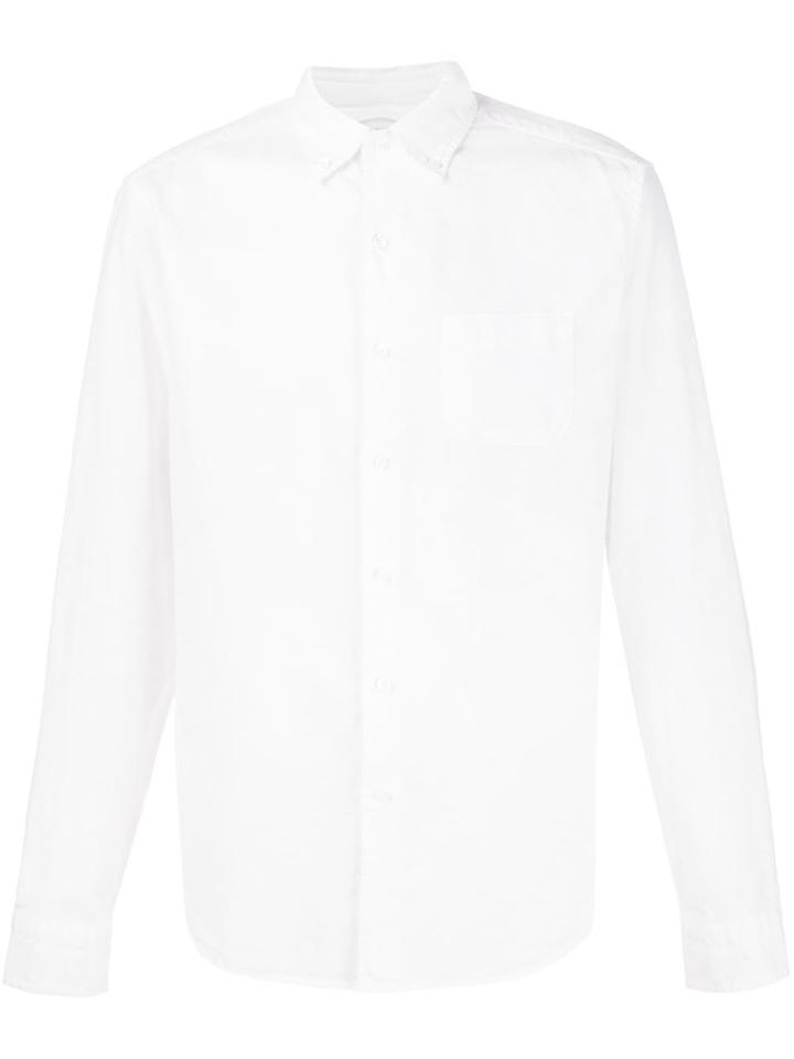 Alex Mill Plain Shirt, Men's, Size: M, White, Cotton