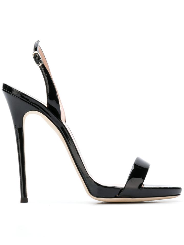 Giuseppe Zanotti Design Sofia Slingback Sandals - Black