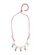 Marni Twisted Wire Necklace - Yellow & Orange
