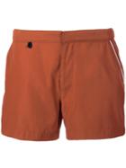 Katama - 'mack' Swim Shorts - Men - Polyester - L, Red, Polyester