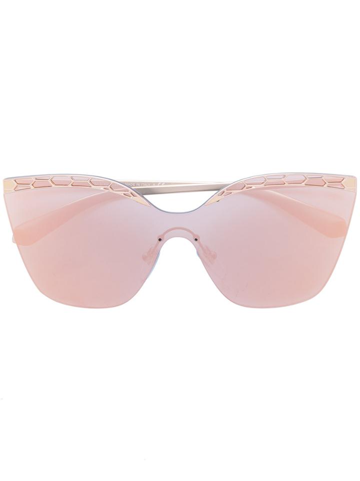 Bulgari Tinted Sunglasses - Metallic