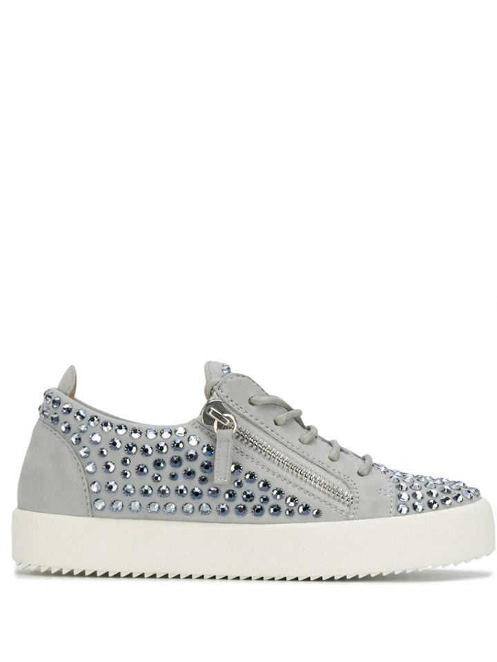Giuseppe Zanotti Doris Low Jr. Sneakers - Grey