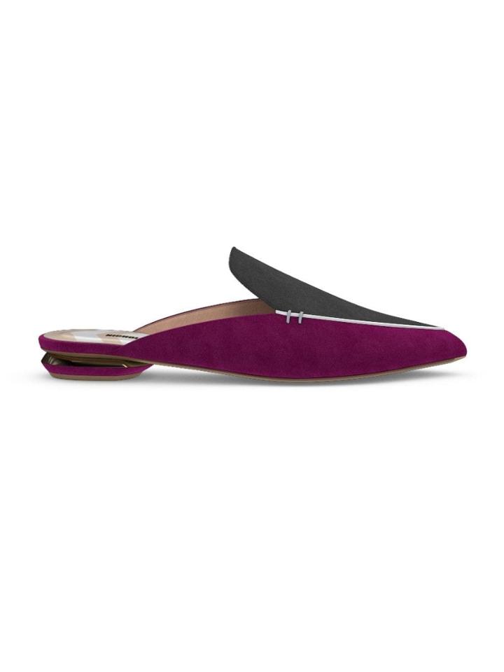 Nicholas Kirkwood Customisable Beya Mules - Purple