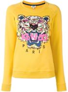 Kenzo 'tiger' Sweatshirt, Women's, Size: Small, Yellow/orange, Cotton