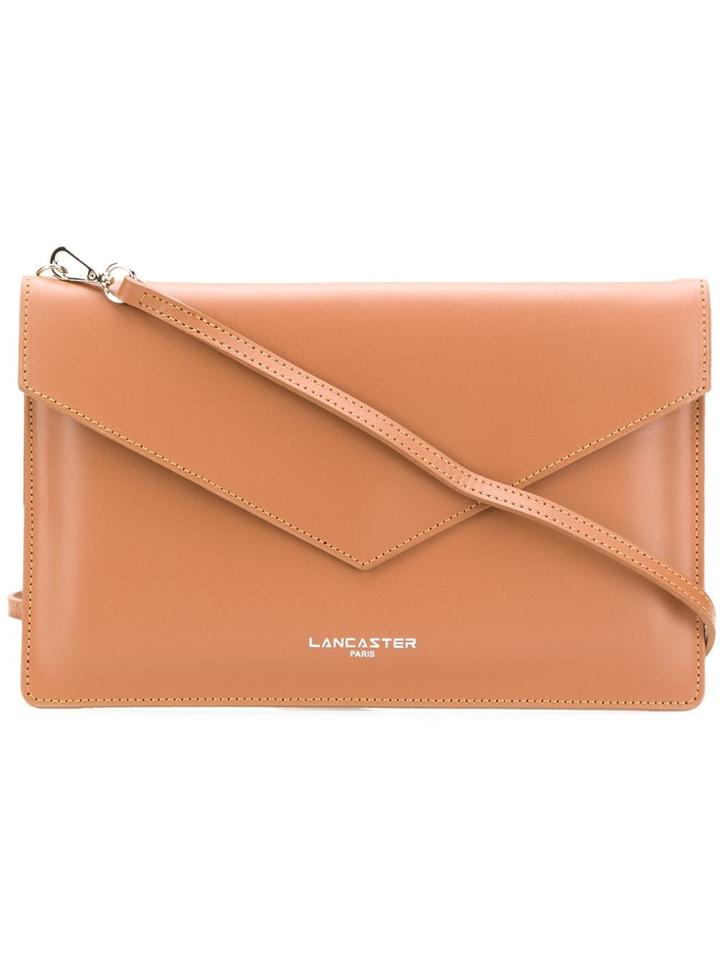 Lancaster Envelope Clutch Bag - Brown
