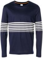 Paul Smith Stripe Detail T-shirt - Blue