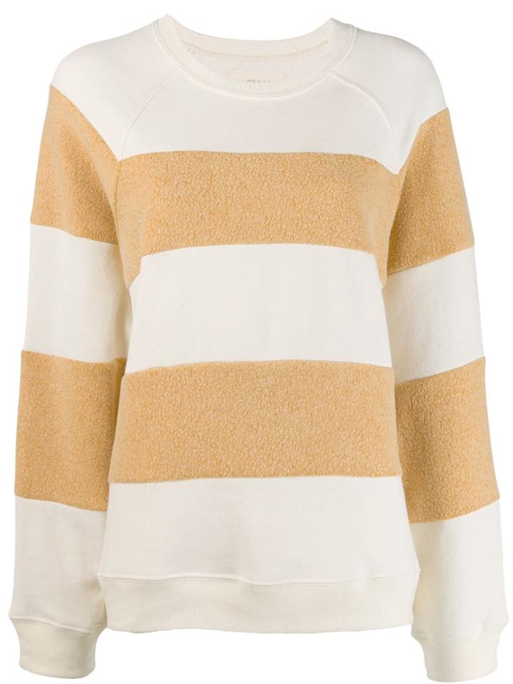 The Great. Reversible Sweatshirt - White