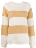 The Great. Reversible Sweatshirt - White
