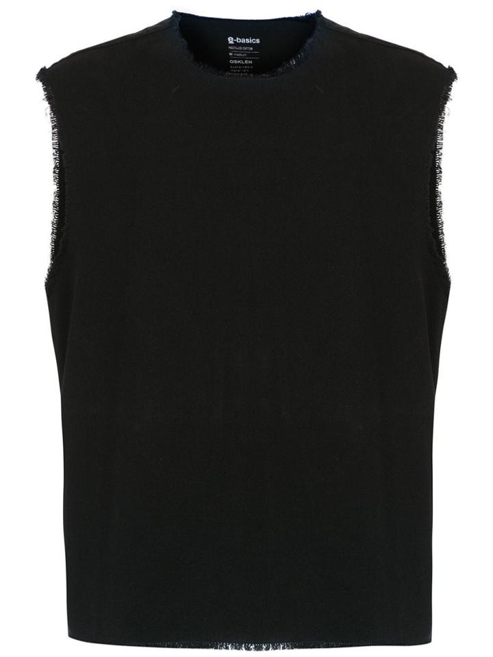 Osklen Knitted Tank Top - Black