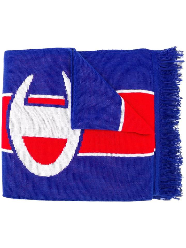 Champion Fringe Logo Scarf - Red