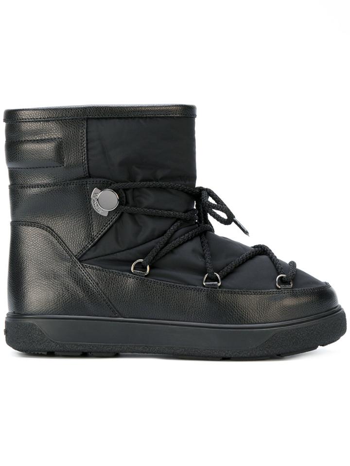 Moncler New Fanny Snow Boots - Black