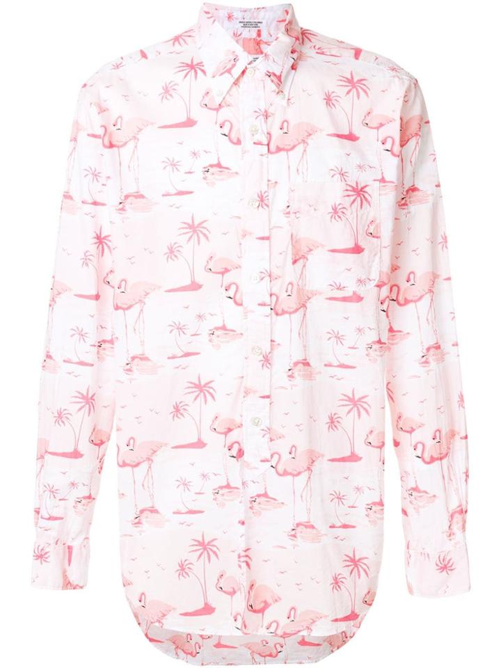 Engineered Garments Flamingo Print Shirt - Pink