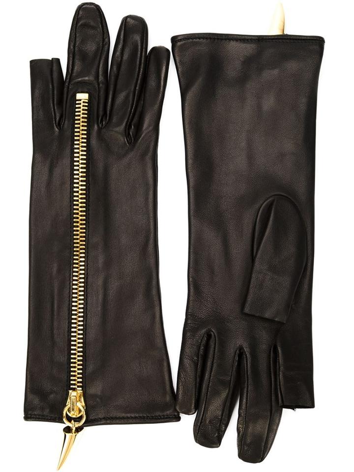 Giuseppe Zanotti Design Zipped Up Gloves