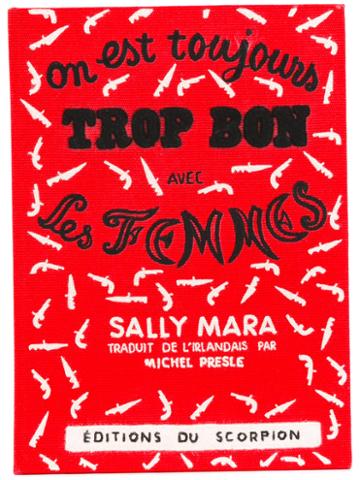 Olympia Le-tan - Les Femmes Book Clutch - Women - Cotton - One Size, Red, Cotton