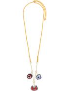 Marni Multi-pendant Long Necklace - Gold