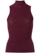 Cecilia Prado - Knitted Top - Women - Spandex/elastane/viscose - G, Red, Spandex/elastane/viscose