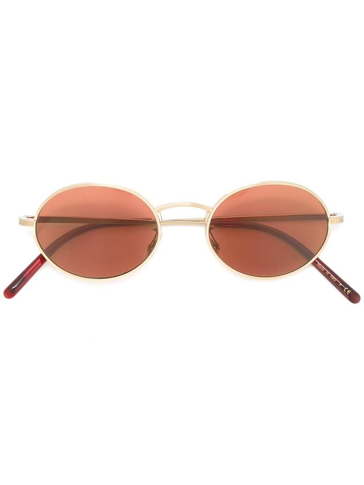 Oliver Peoples 'empire Suite' Sunglasses - Metallic