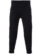 Neil Barrett Ribbed Sweatpants, Men's, Size: Large, Black, Lyocell/cotton/viscose/polyurethane