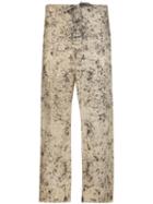 Dosa Cropped Speckled Print Trousers