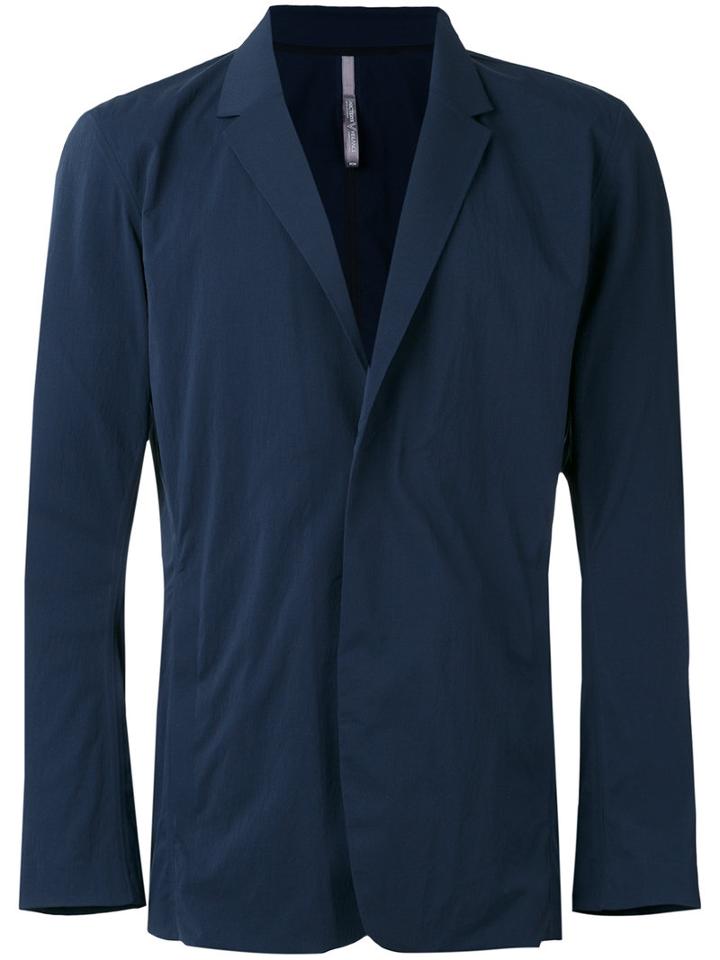Arc'teryx Veilance Lightweight Blazer, Men's, Size: Medium, Blue, Nylon/spandex/elastane