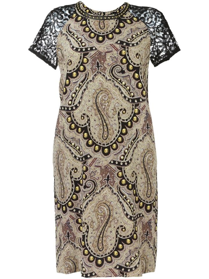Etro Embellished Oriental Dress - Multicolour