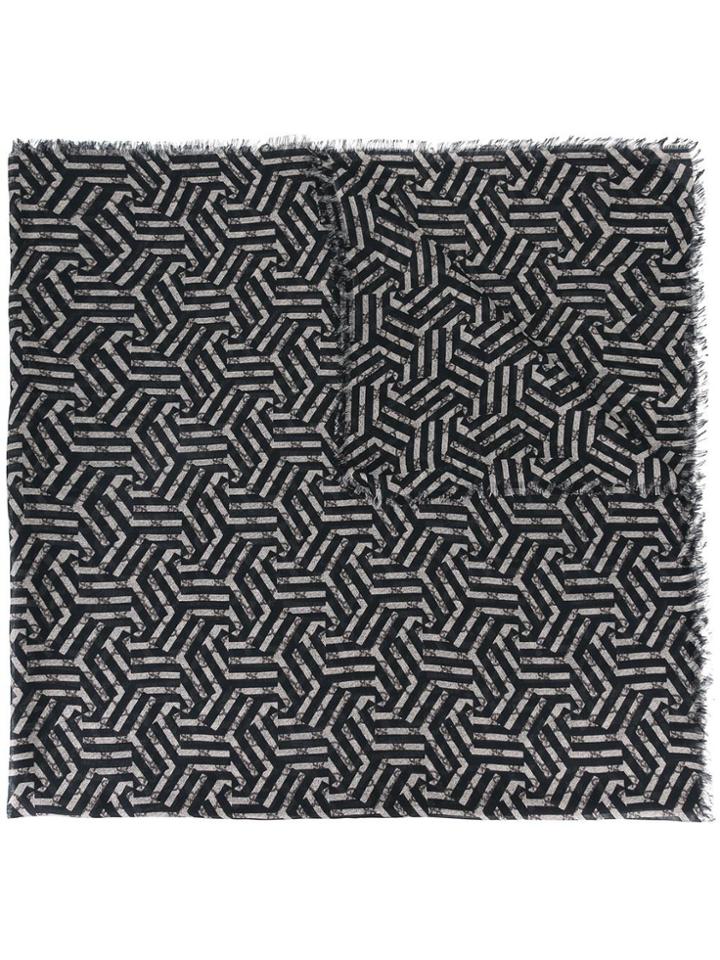 Gucci Gg Caleido Scarf - Black