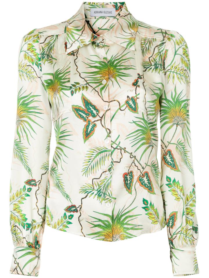 Adriana Iglesias Tropical Print Shirt - Multicolour