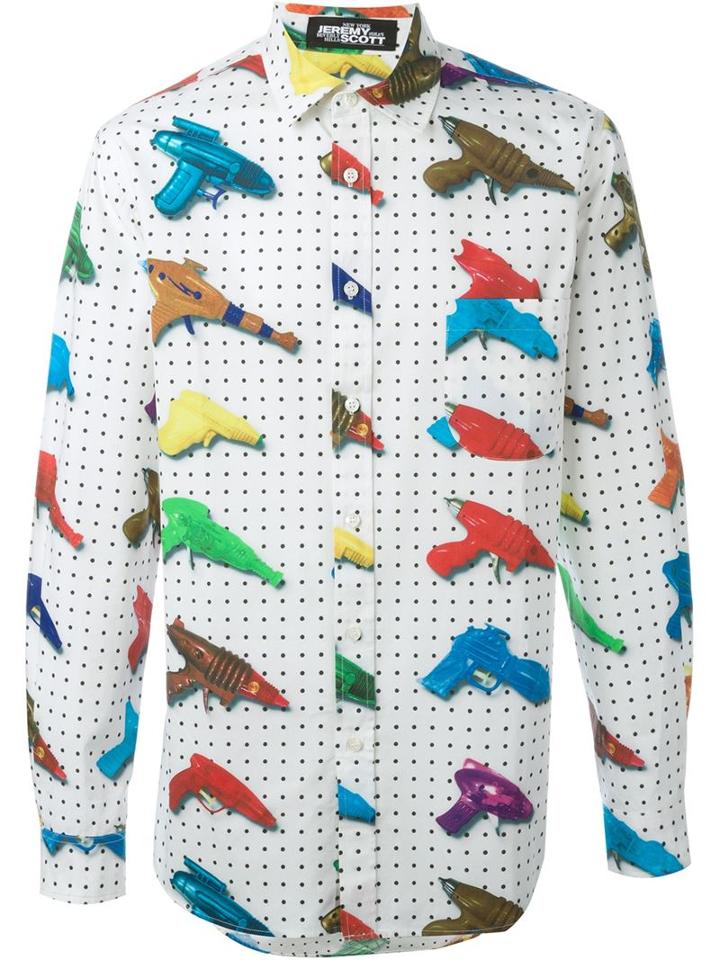 Jeremy Scott Water Gun Print Shirt