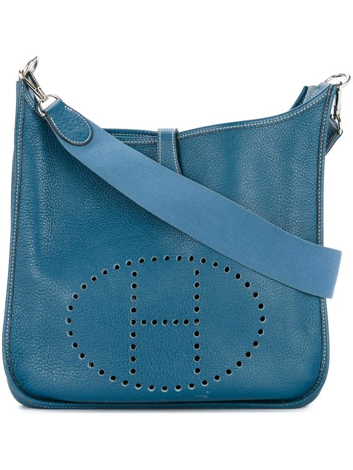 Hermès Vintage Evelyne Shoulder Bag - Blue
