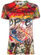 Vivienne Westwood Anglomania Graffiti Printed T-shirt - Red