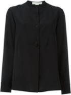 Stella Mccartney Back Slit Shirt, Women's, Size: 38, Black, Silk