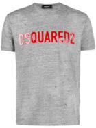 Dsquared2 Logo Applique T-shirt - Grey
