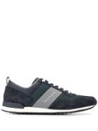 Tommy Hilfiger Leather Lace-up Sneakers - Blue