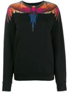 Marcelo Burlon County Of Milan Wing Print Sweatshirt - Black