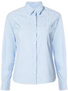 Jimi Roos Heart Embellished Shirt - Blue