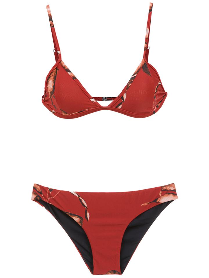 Haight Fixo Double Bikini Set - Red