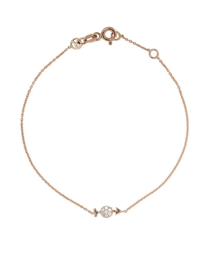 Kismet By Milka 14kt Rose Gold Arrow Diamond Bracelet