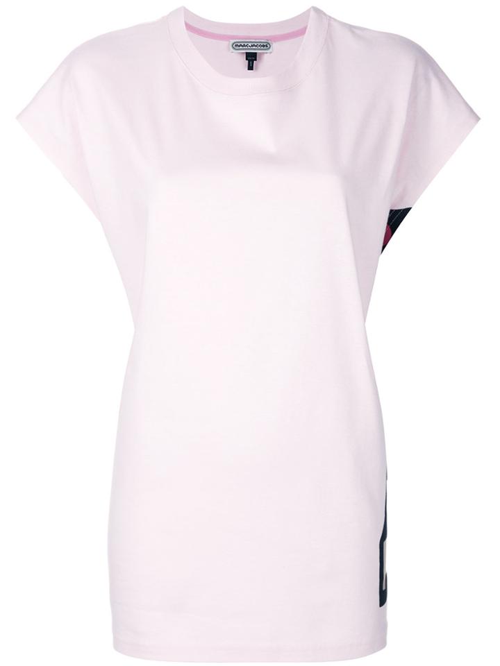Marc Jacobs Side Print T-shirt - Pink & Purple