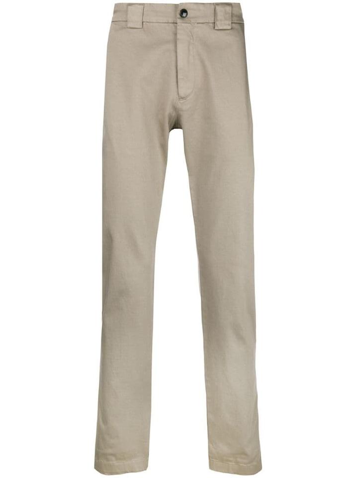 Cp Company Basic Chino Trousers - Neutrals