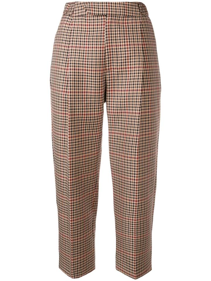 Monse Mf180701pwbplaid Brown - Nude & Neutrals