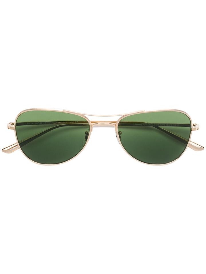 Oliver Peoples Executive Suite Sunglasses - Gold