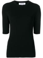 Enföld Ribbed Design Jumper - Black