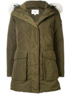 Peuterey Padded Hooded Parka - Green