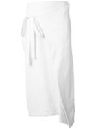 Joseph Wrap Skirt, Women's, Size: Small, White, Cotton