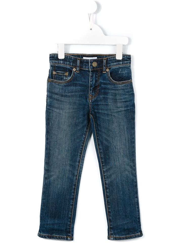 Burberry Kids Slim Fit Jeans, Boy's, Size: 10 Yrs, Blue