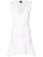 Just Cavalli Textured Dress - White