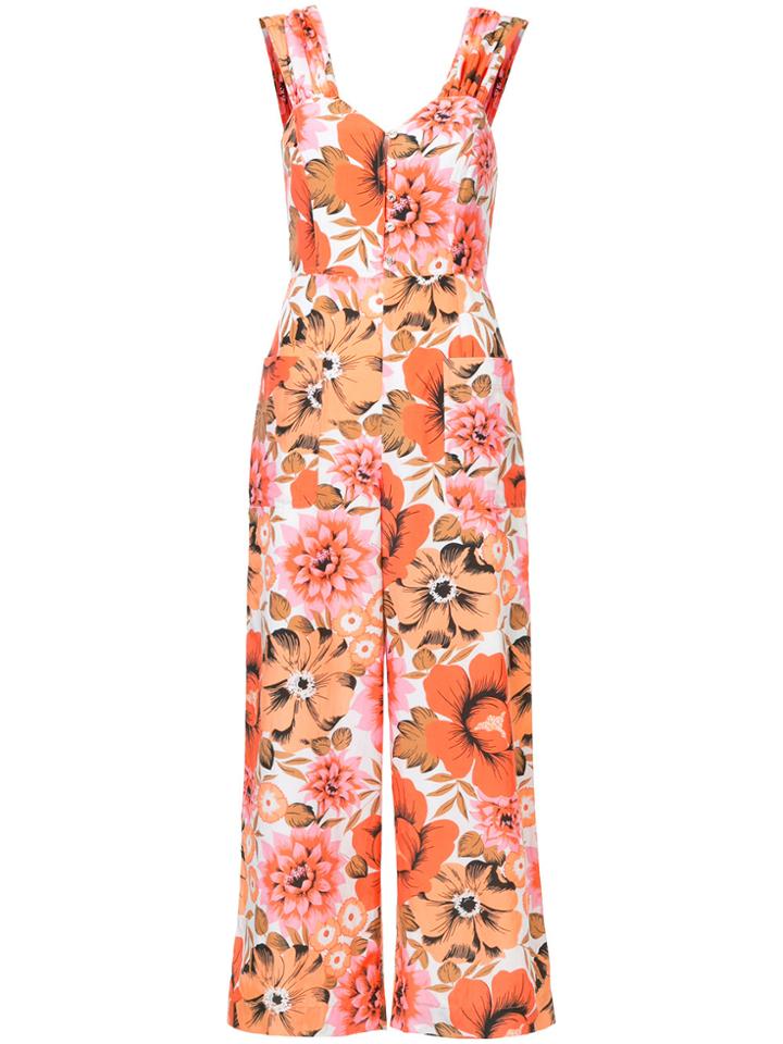 Alice Mccall Stop & Stare Jumpsuit - Yellow & Orange